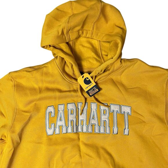 Carhartt Other - Carhartt Hoodie Mens XL Yellow Pullover Loose Fit Midweight Workwear TS6301M New